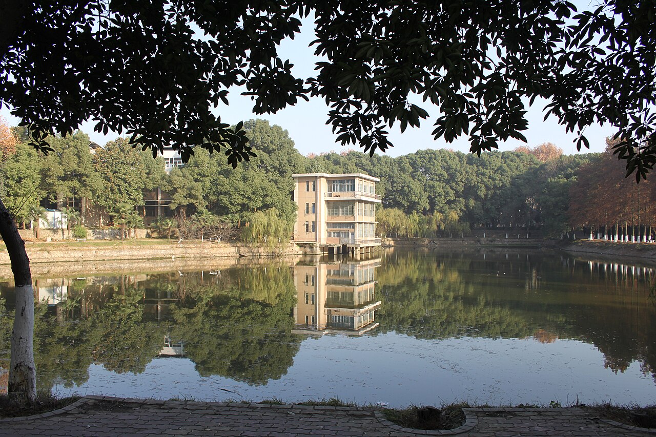 Campus square at HUST